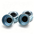 4Pcs 2.44" for Dexter Dust Cap Waterproof Grease Retainer for RV Camper Hub