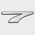 Sea Ray Boat Raised Decal 3089707 - Number 7 Chromax