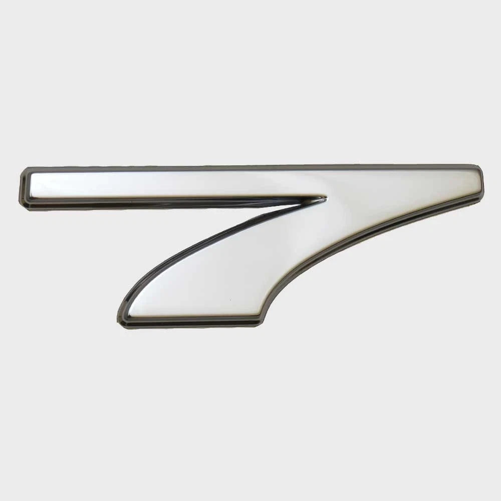 Sea Ray Boat Raised Decal 3089707 - Number 7 Chromax