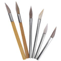 Metal Clay Work Agate Burnisher Agate Polishing Tool 145-220mm/5.7- 8.6in