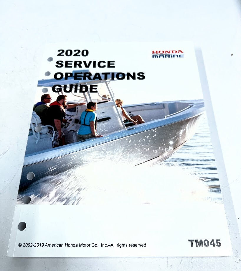 Honda Marine OTR53394-O, 2020 Service Operations Guide