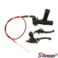 Motorcycle Brake Clutch Lever Twist Throttle Handle Grips 990mm Throttle Cable