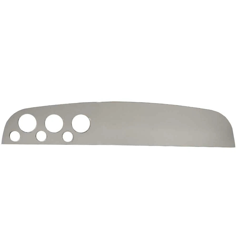 Godfrey Pontoon Boat Blank Gauge Panel 260233 - 41 1/2 Inch Silver