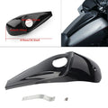 Smooth Dash Fuel Console Cover Black for Harley 2008 - 2017 Glides Road Street