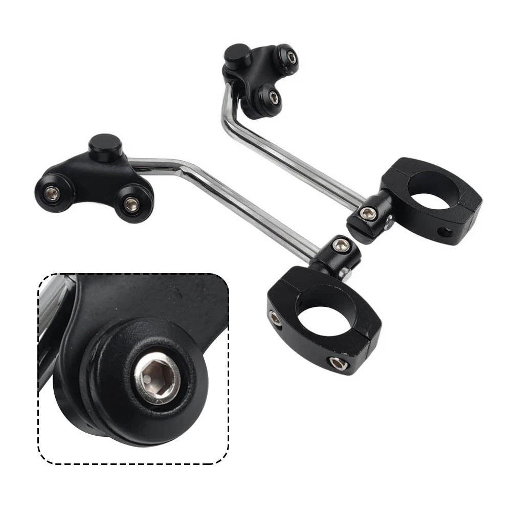 Universal Motorcycle Windshield Mounting Hardware Kit for 25MM Bars