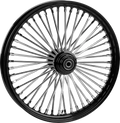 HardDrive 052-11421 Front 21x2.15 Black Spoke Wheel for Harley V-Twin 2000+