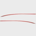 Tracker Boat Graphic Hull Decal 167466 - Sticker Red Silver (set of 2)