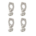 4PCS Silver Stainless Steel Water Heater Cam for RV Camper Auto Replacement