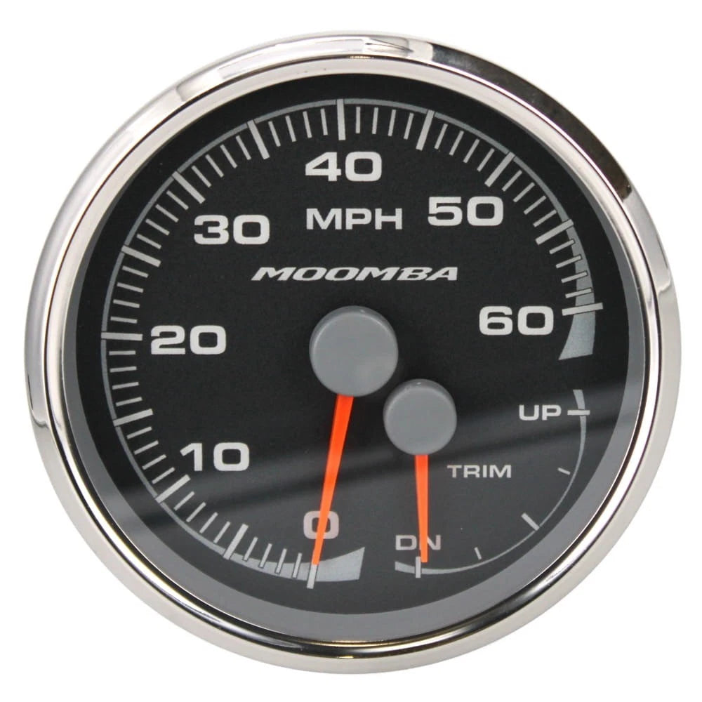 Moomba Boat Multifunction Speedometer Gauge 117143 - 4 5/8 Inch Mercury