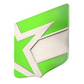 MasterCraft Boat Raised Shield Decal 7502067 - ProStar Lime Green