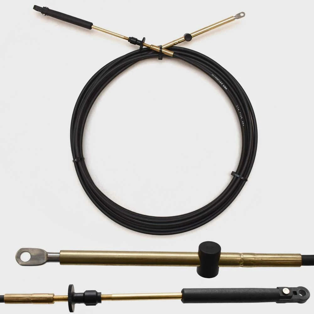 Uflex Boat Throttle Control Cable C14X38 - Evinrude Johnson OMC 38 FT