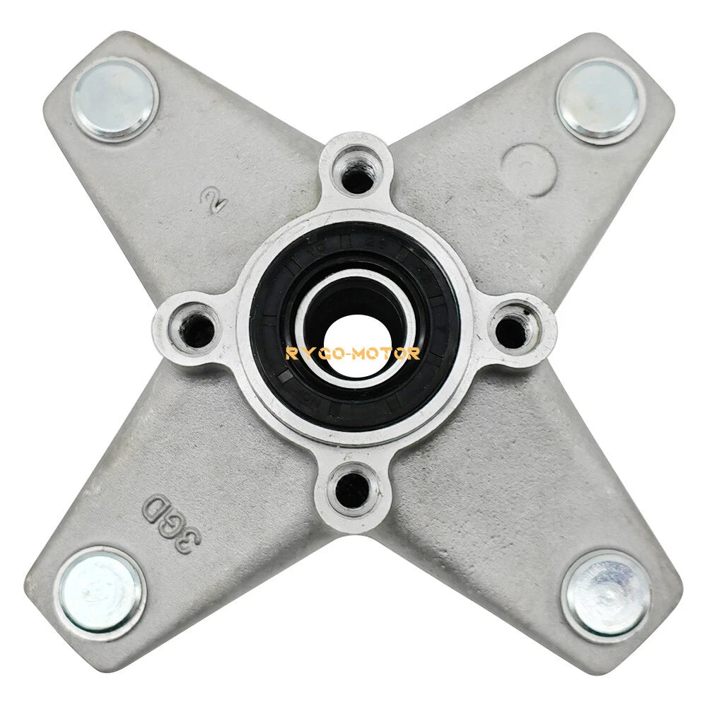 Front Wheel Hub Assembly for Yamaha Banshee 350 YFZ350 Warrior 350 YFM350X 1987-2006