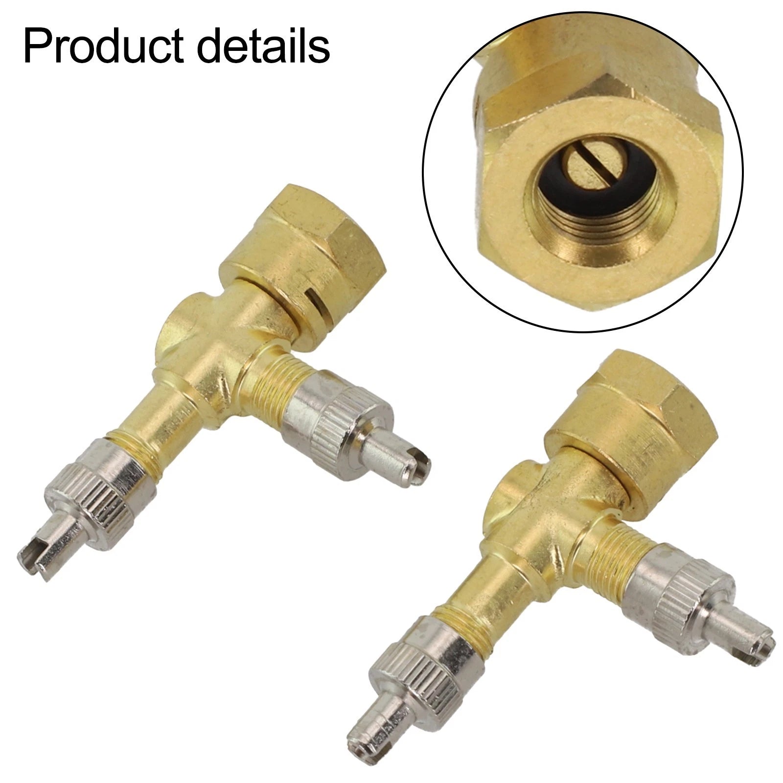 Automobiles Motorcycles TPMS Valve Tee Adapter Automobiles Car Adapter