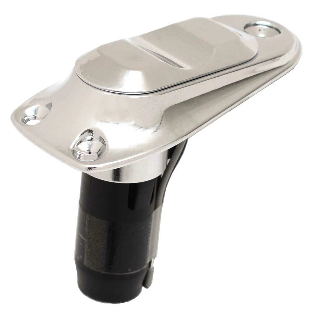 Shoreline Marine Boat Stern Light Base SL52099 - Chrome 2-pin