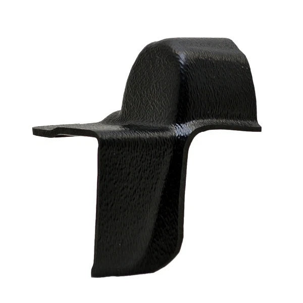 Hydra Sports Boat Rub Rail Transom Cap HS26060095 - Black Plastic