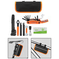 Efficient Bicycle Maintenance Kit with Patch Tools and Lightweight Design