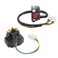 Start Stop Switch & Starter Solenoid Relay for Yamaha Warrior 350 Grizzly 125