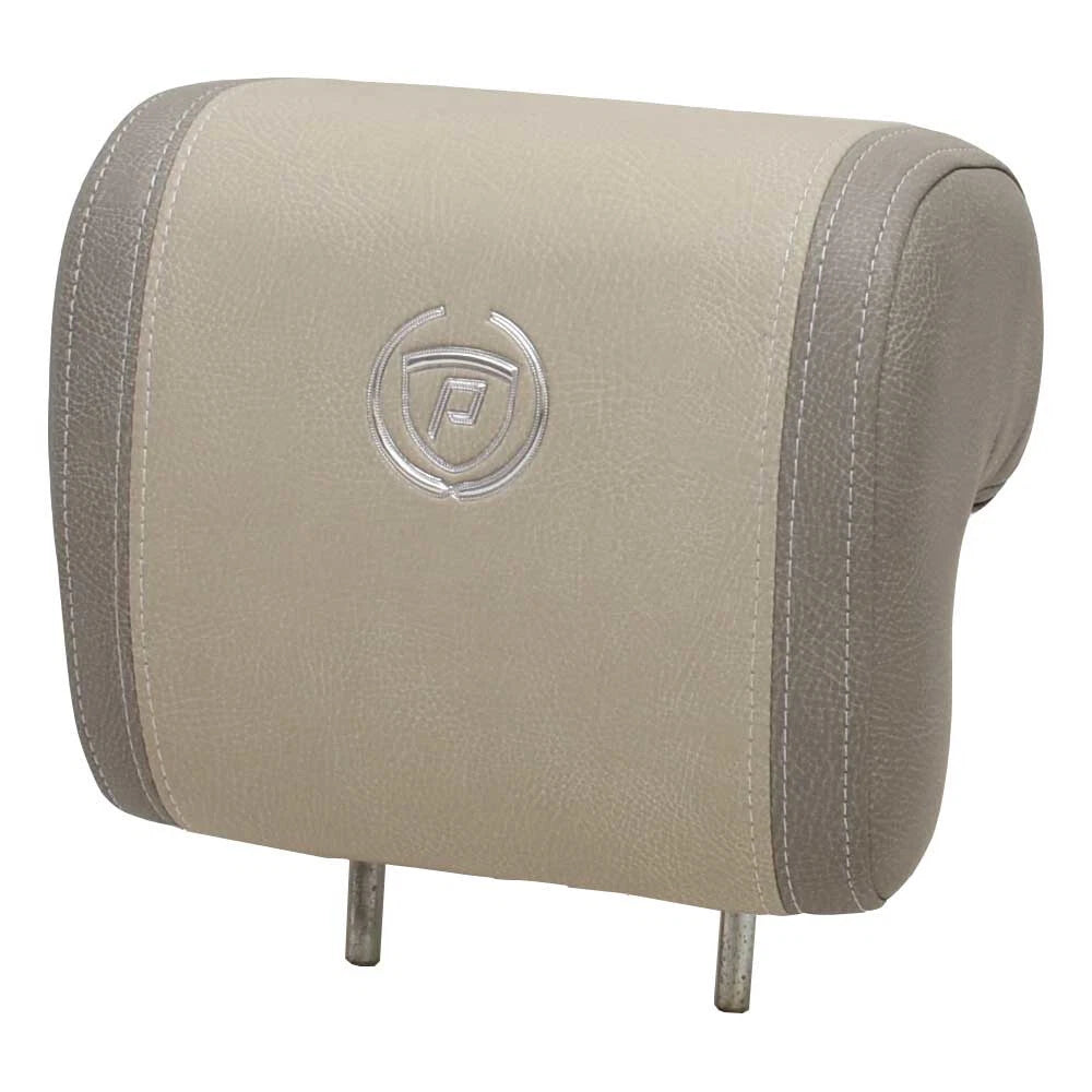 Premier Pontoon Boat Captains Seat Headrest - Beige Gray 10 1/4 Inch