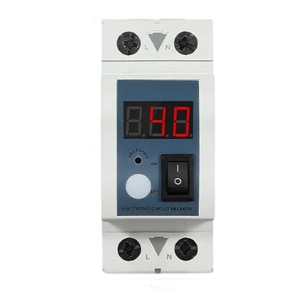 Boat Type Switch Overcurrent Protector for 110V 220V 240V AC Circuits 1A to 40A