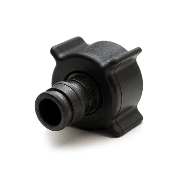 Larson Boat Adapter Fitting - 3/4 X 1/2 Inch Black Plastic