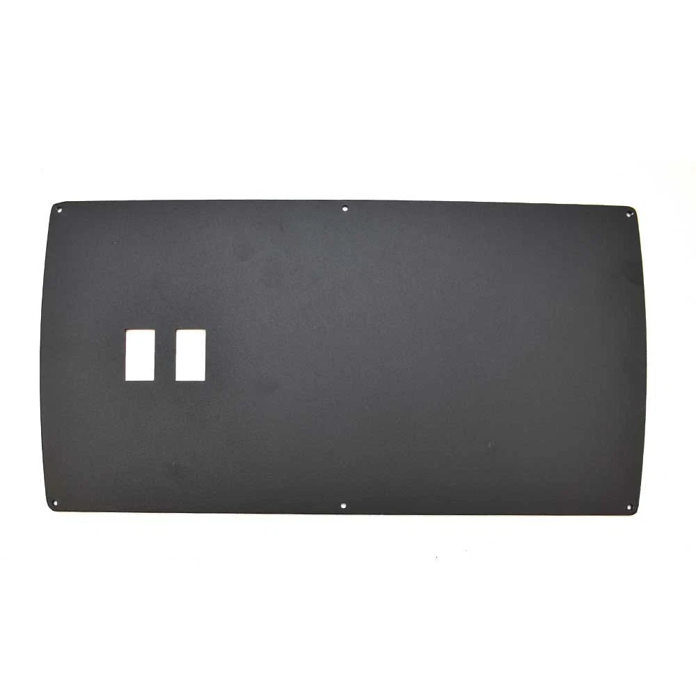 Ranger Boat Blank Switch Panel 7202186 - 618T 620T Black 17 1/2 Inch