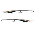 Rinker Boat Graphic Decal - 2001 Captiva Stickers (set of 2)