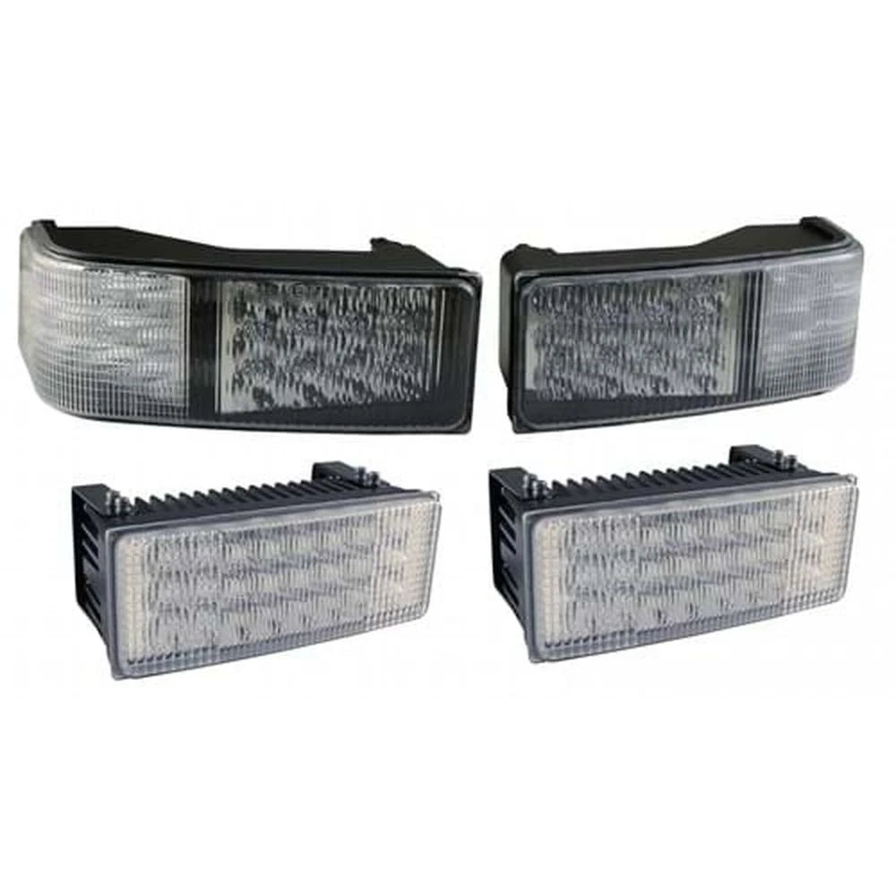 HA87429393 KIT CREE LED Corner & Center Headlamp Kit, 9000 Lumens Fits Case IH