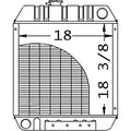 86563887 Radiator Fits Ford Holland Skid Steer Loader L465 L565 LS140 L