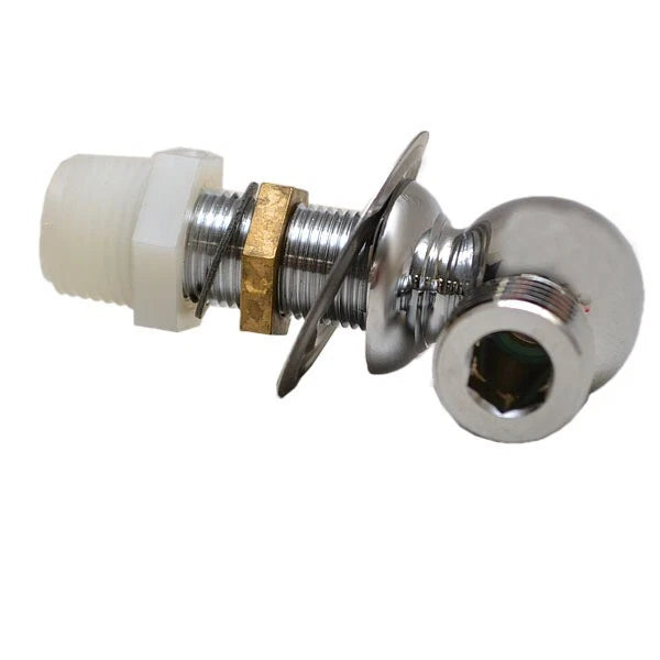 Scandvik Boat Bulkhead Elbow Fitting 10007 - Carver Shower 3/4 Inch