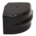 Manitou Pontoon Boat Corner Cap Bracket 128105BLK - 4 3/4 Inch (STBD)