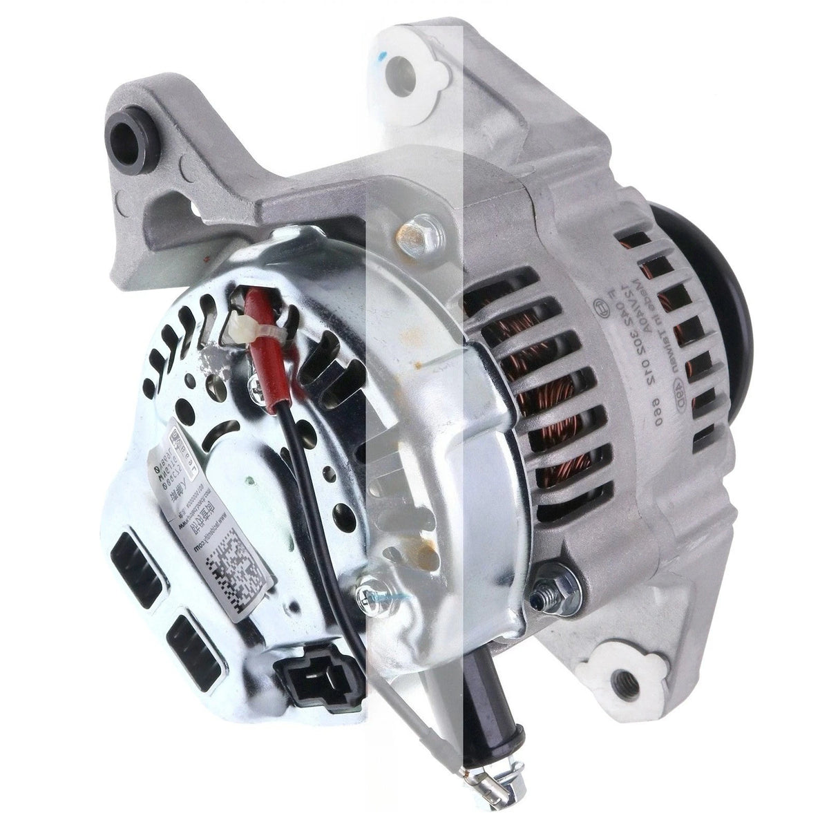 For John Deere 4475 3015 6675 3012 7775 4020 12V 40A Alternator Replace AM878581