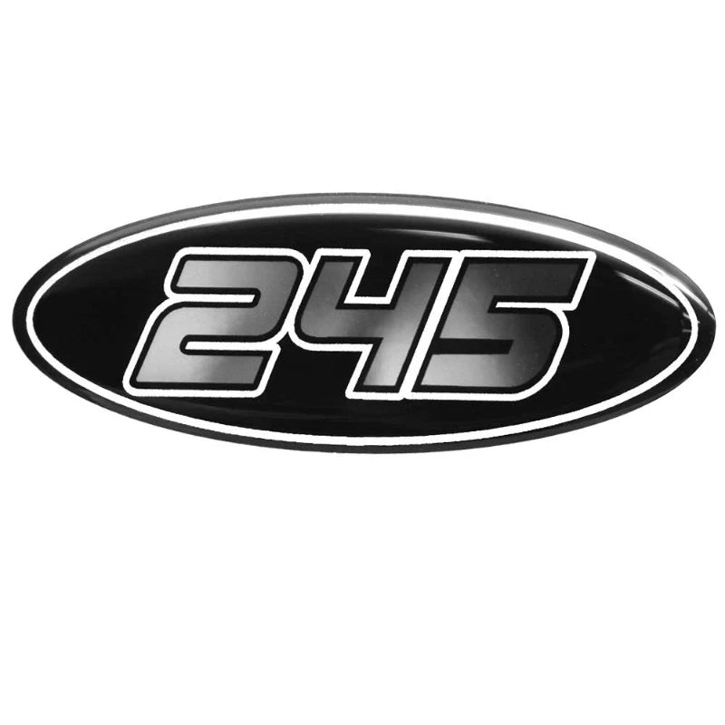 Crownline Boat Raised Decal 44628 - 245 SS Black