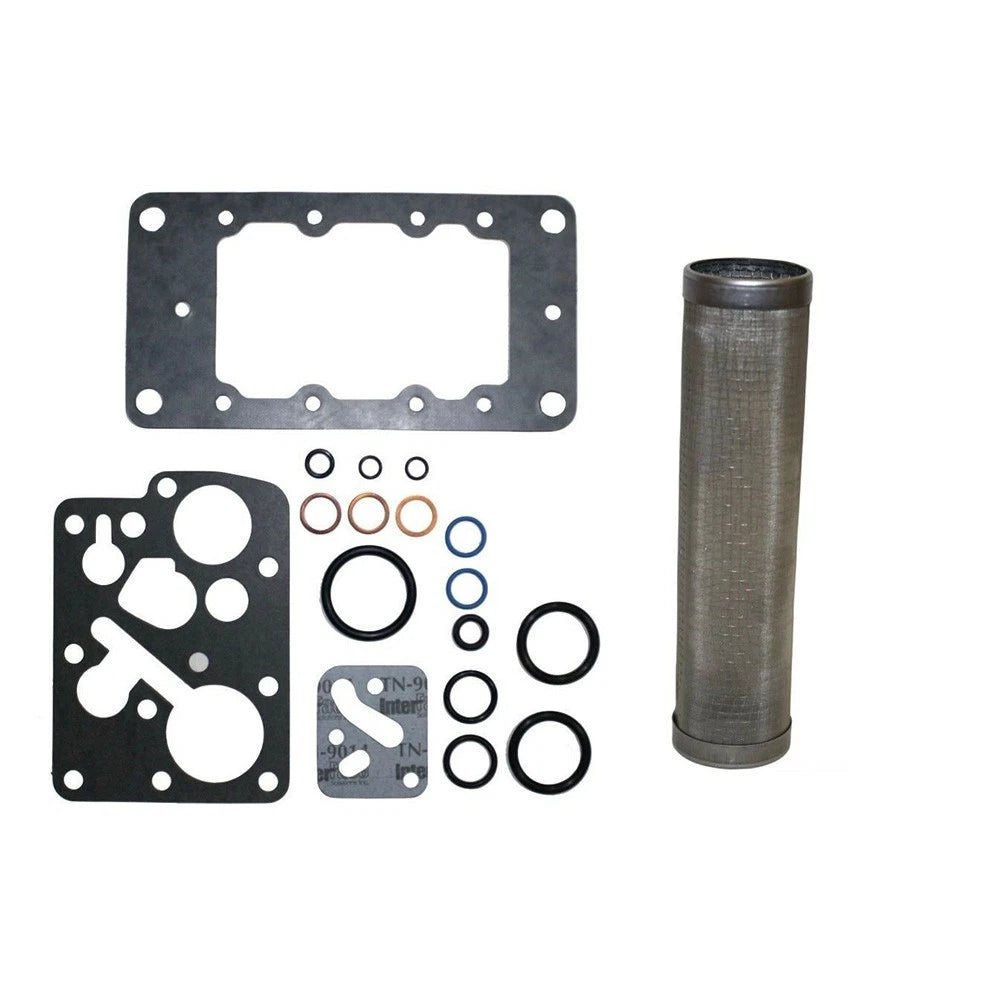 Hydraulic Touch Control Block Gasket and O-Ring Kit with Filter Fits Cub Tractor