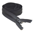 YYK Fastening Boat Separating Zipper - Open End 60 X 1 1/2 Inch Black