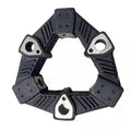 4AS Flexible Rubber Coupling for Loader Excavetor Centaflex CF-A-04 Size 4