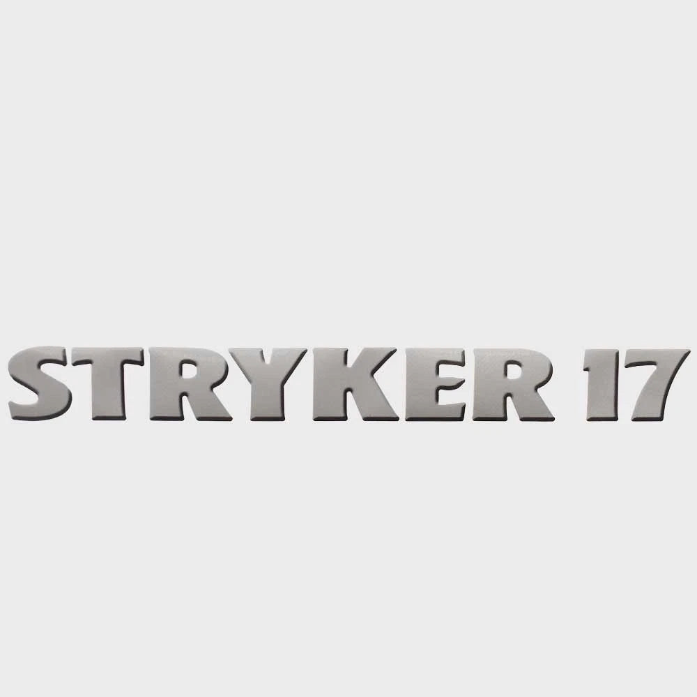 Lowe Boat Model Decal 2241463 - Stryker 17 Silver Sticker