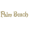 Palm Beach Boat Logo Decal 30000363 - Metallic Champagne Sticker