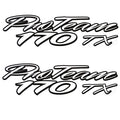 Tracker Boat Decal Sticker 128577 - Bass Pro Team 170 TX (set of 2)