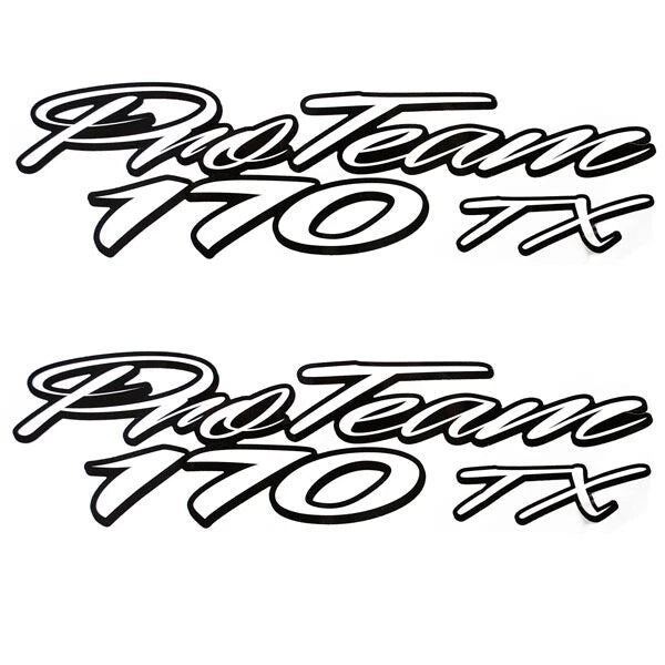 Tracker Boat Decal Sticker 128577 - Bass Pro Team 170 TX (set of 2)