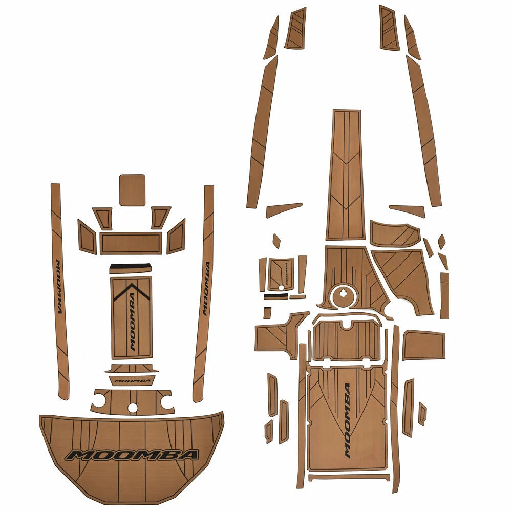 Moomba Boat Non-Skid Floor Mat Kit 121252 - MR Mojo Butter Rum 2021