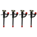 4Pcs Fuel Injector Fits John Deere 3029 4039 6059 6068 Loader 300D 310C 6600