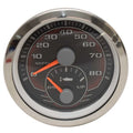 Beede Boat Multi-Function Gauge 961038 - NexSysLink Speedometer Trim 3 1/4 Inch