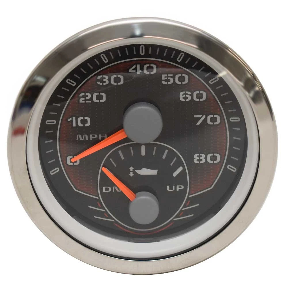 Beede Boat Multi-Function Gauge 961038 - NexSysLink Speedometer Trim 3 1/4 Inch