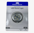 West Marine 3'' Surface Mount Dome LED Light, 127 Lumens 12V