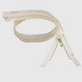 YKK Fastening Boat Separating Zipper - 36 X 1 1/2 Inch White