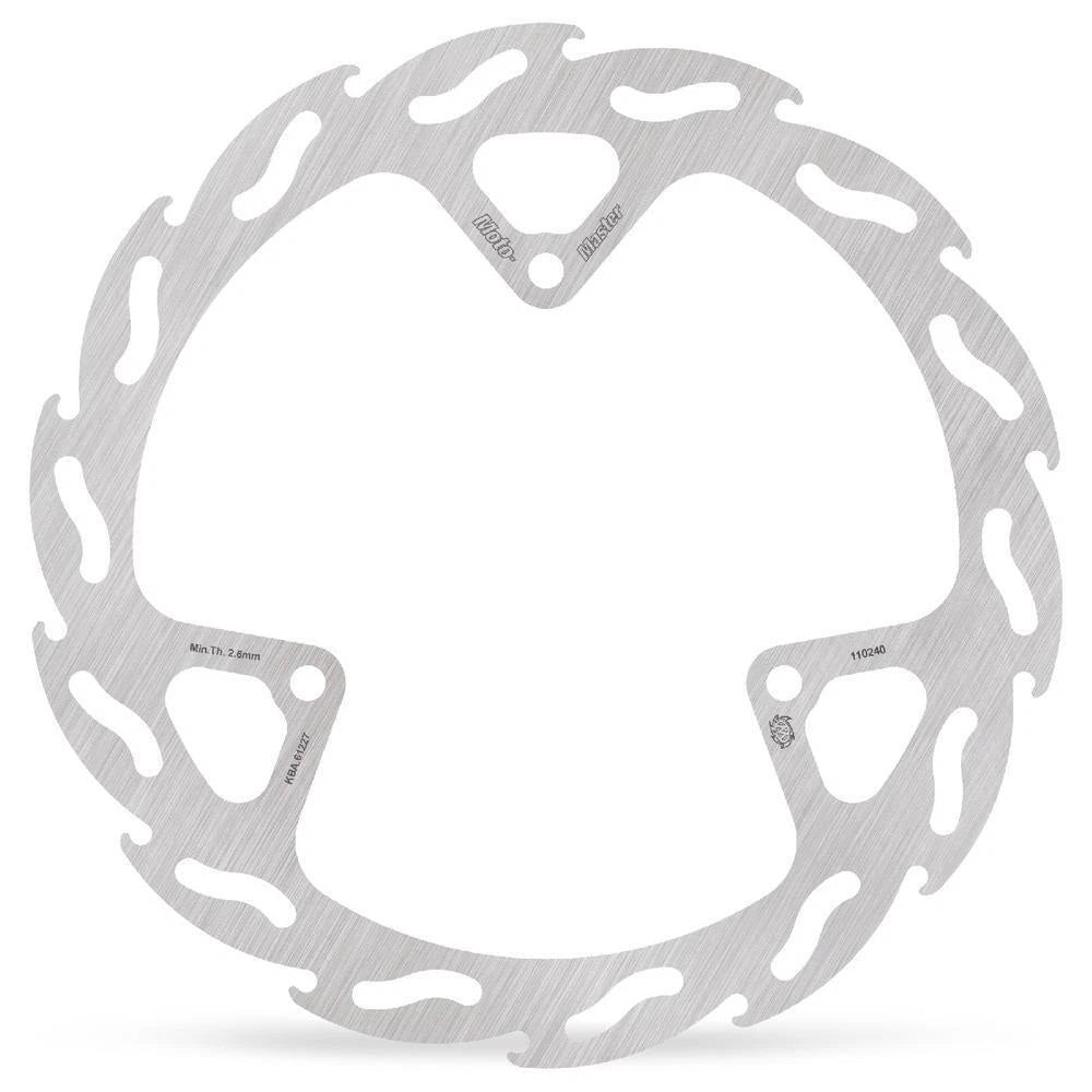MotoMaster Flame Left Fixed Front Brake Disc for KTM 65 SX 2002-2022