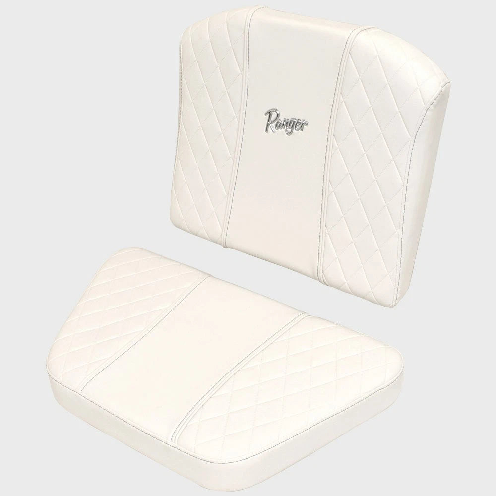 Ranger Boat Console Seat Cushions 729789H.50 - White Bay Series