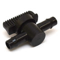 Boat Shut Off Valve QAVB600 - Black Plastic 1/2 Inch