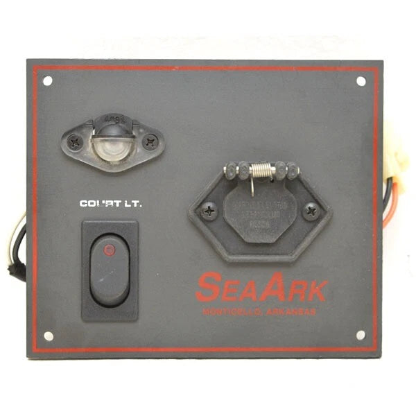 Sea Ark Boat Switch Panel SA-420 - 6 X 5 Inch Black