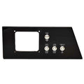 Sea Ray SLX OB 310 Boat Dash Switch Panel - 2017-2018 Black Acrylic